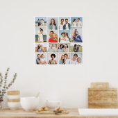 独自のフォトコラージュを作成する ポスター (キッチン)