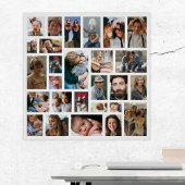 独自のフォトコラージュを作成する ポスター