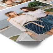 独自のフォトコラージュを作成する ポスター (角)