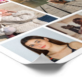 独自のフォトコラージュを作成する ポスター (角)