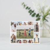 独自のフォトコラージュを作成する ポストカード (スタンド正面)