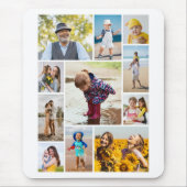 独自のフォトコラージュを作成する マウスパッド (正面)