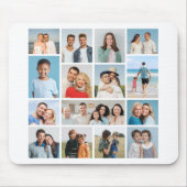 独自のフォトコラージュを作成する マウスパッド (正面)