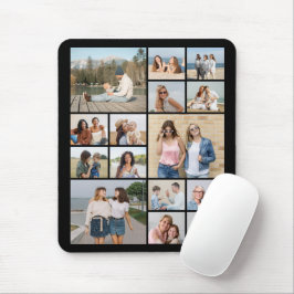 独自のフォトコラージュを作成する マウスパッド