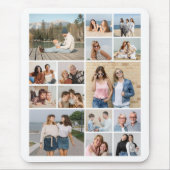 独自のフォトコラージュを作成する マウスパッド (正面)