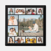 独自のフォトコラージュを作成する マグネット (正面)