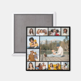 独自のフォトコラージュを作成する マグネット