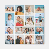 独自のフォトコラージュを作成する マグネット (正面)