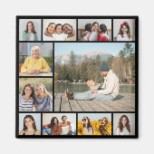 独自のフォトコラージュを作成する マグネット (正面)