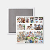 独自のフォトコラージュを作成する マグネット (正面/裏面)