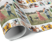 独自のフォトコラージュを作成する ラッピングペーパー (ロールコーナー)