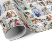 独自のフォトコラージュを作成する ラッピングペーパー (ロールコーナー)