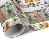 独自のフォトコラージュを作成する ラッピングペーパー (ロールコーナー)
