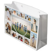 独自のフォトコラージュを作成する ラージペーパーバッグ (裏面アングル)