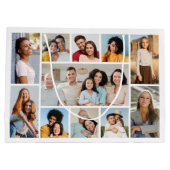 独自のフォトコラージュを作成する ラージペーパーバッグ (裏面)