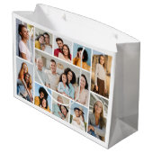 独自のフォトコラージュを作成する ラージペーパーバッグ (裏面アングル)