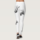 独自のフォトコラージュを作成する レギンス (裏面)