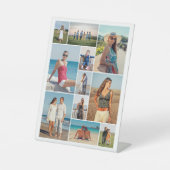 独自のフォトコラージュを作成する 台座サイン (正面)