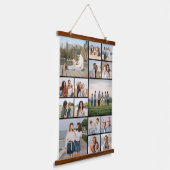 独自のフォトコラージュを作成する 吊り下げ型タペストリー (傾斜あり)