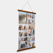 独自のフォトコラージュを作成する 吊り下げ型タペストリー (傾斜あり)