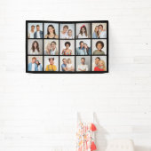 独自のフォトコラージュを作成する 横断幕 (インサイチュ)