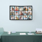 独自のフォトコラージュを作成する 横断幕 (トレードショー)