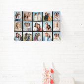 独自のフォトコラージュを作成する 横断幕 (インサイチュ)