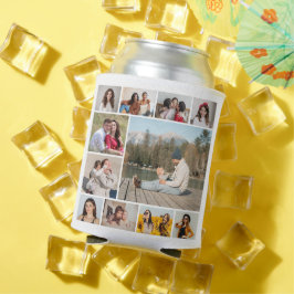 独自のフォトコラージュを作成する 缶クーラー