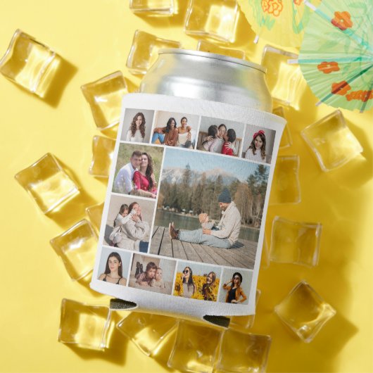 独自のフォトコラージュを作成する 缶クーラー (インサイチュ 夏)