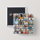 独自のフォトコラージュを作成する 缶バッジ (正面&裏面)