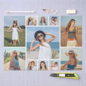 独自のフォトコラージュを作成する 薄葉紙 (クラフト)