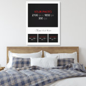 独自のフォトコラージュを作成004 キャンバスプリント (インサイチュ (寝室))