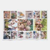 独自のフォトコラージュを作成15写真白 キッチンタオル (横)