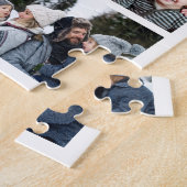 独自のフォトコラージュを作成15写真白 ジグソーパズル (側面)