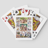 独自のフォトコラージュを作成15写真白 トランプ (裏面)