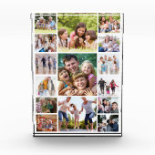 独自のフォトコラージュを作成15写真白 フォトブロック (正面)