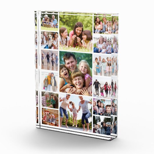 独自のフォトコラージュを作成15写真白 フォトブロック (右)