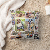 独自のフォトコラージュを作成18写真白 クッション (ブランケット)