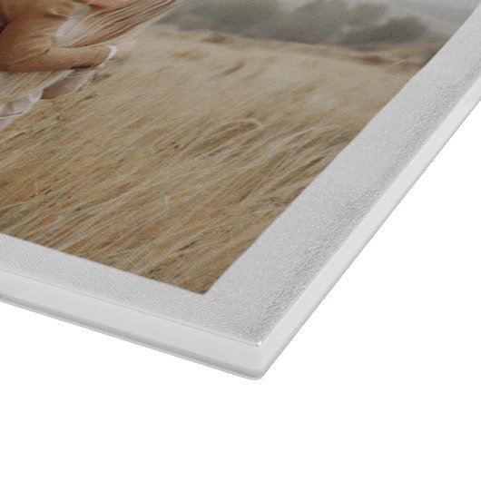 独自のフォトコラージュを作成 カッティングボード (角)