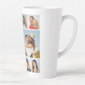 独自のフォトコラージュを作成 カフェラテマグ (右)