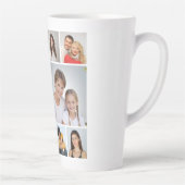 独自のフォトコラージュを作成 カフェラテマグ (右)