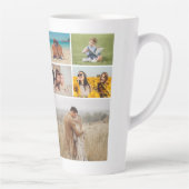 独自のフォトコラージュを作成 カフェラテマグ (右)