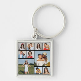 独自のフォトコラージュを作成 キーホルダー