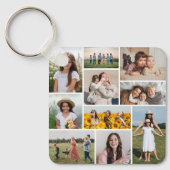 独自のフォトコラージュを作成 キーホルダー (正面)