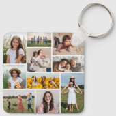 独自のフォトコラージュを作成 キーホルダー (裏面)