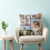 独自のフォトコラージュを作成 クッション (椅子)