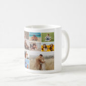 独自のフォトコラージュを作成 コーヒーマグカップ (正面右)