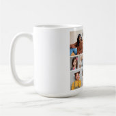 独自のフォトコラージュを作成 コーヒーマグカップ (左)