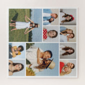 独自のフォトコラージュを作成 ジグソーパズル (横)