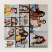 独自のフォトコラージュを作成 ジグソーパズル (横)